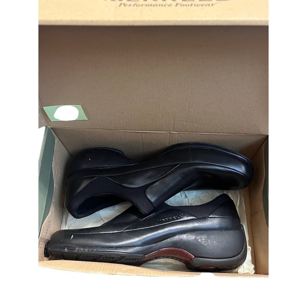 Merrell Encore Q2 Moc Womens Slip-On Clog Shoes Black Comfort Casual Work 10 - Picture 10 of 10